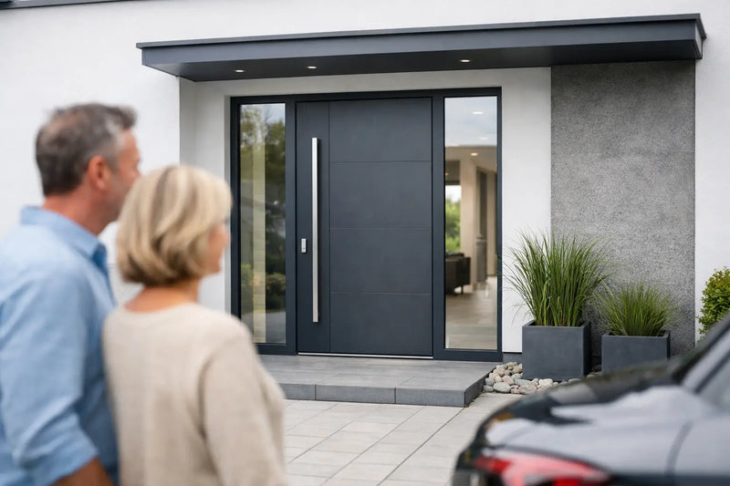 Schüco Haustür Erfahrungen im Privatbau