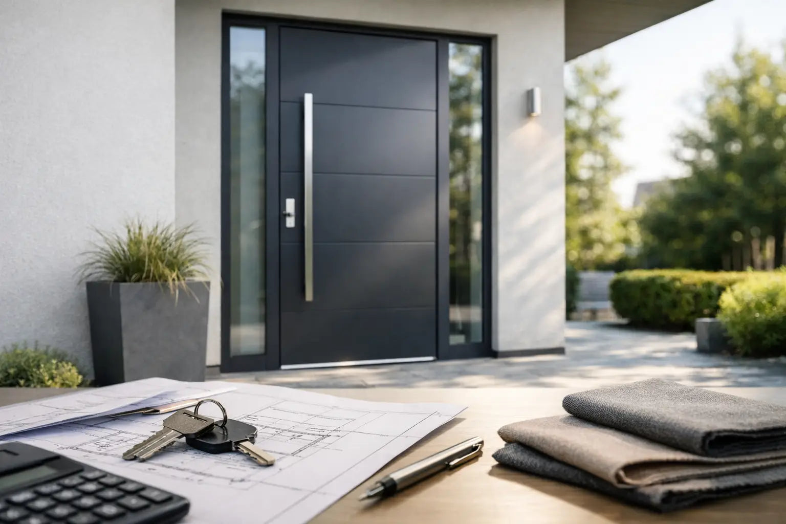 Schüco Aluminium Haustür Preis richtig planen