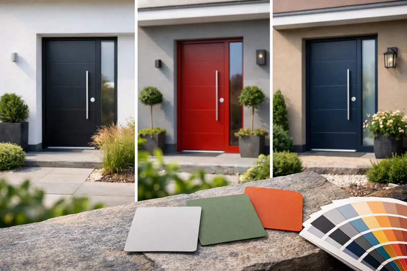 Welche Haustürfarbe passt zum Haus?
