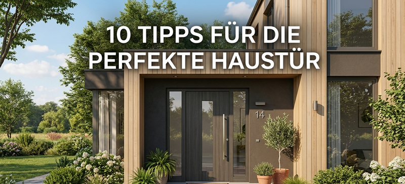 10 Tipps für die perfekte Haustür
