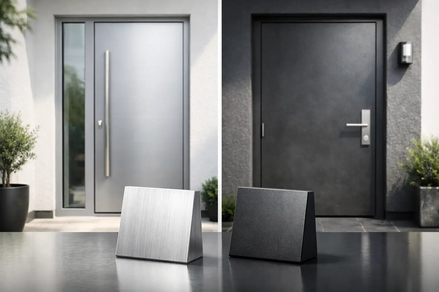 Aluminiumhaustür oder Stahltür - was passt besser?