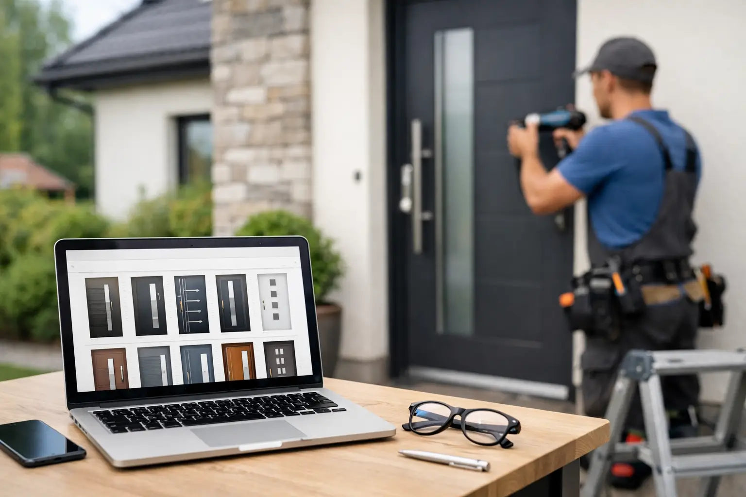 Haustür online kaufen mit Montage