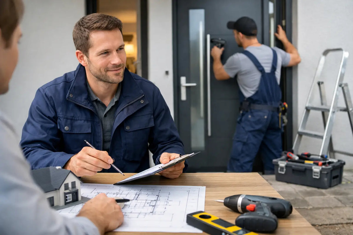 Haustür-Montage-Service richtig planen lassen