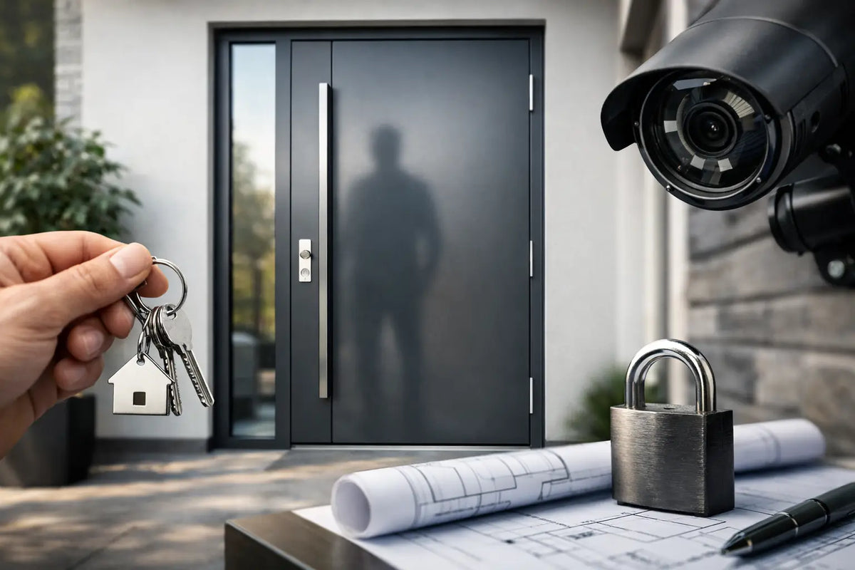 Aluminium-Haustüren: Sicherheit richtig planen