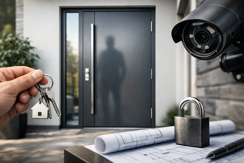 Aluminium-Haustüren: Sicherheit richtig planen