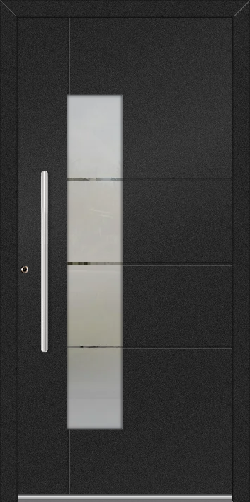SCHÜCO Aluminum Front Door - SL8