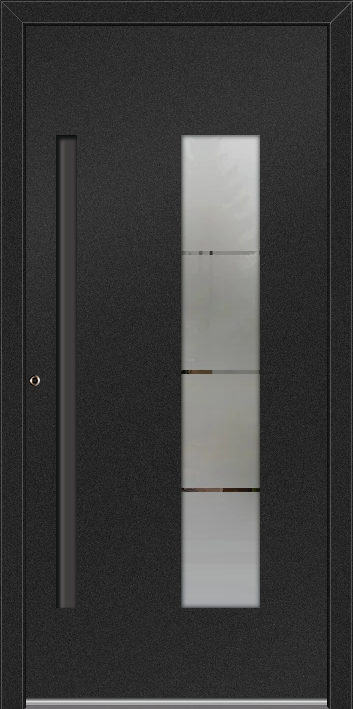 SCHÜCO Aluminum Entrance Door - Pureo
