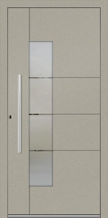 SCHÜCO Aluminum Front Door - SL8
