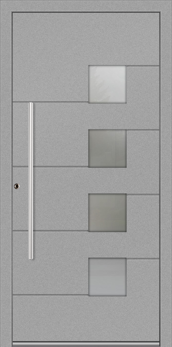 SCHÜCO Aluminum Front Door - SL5